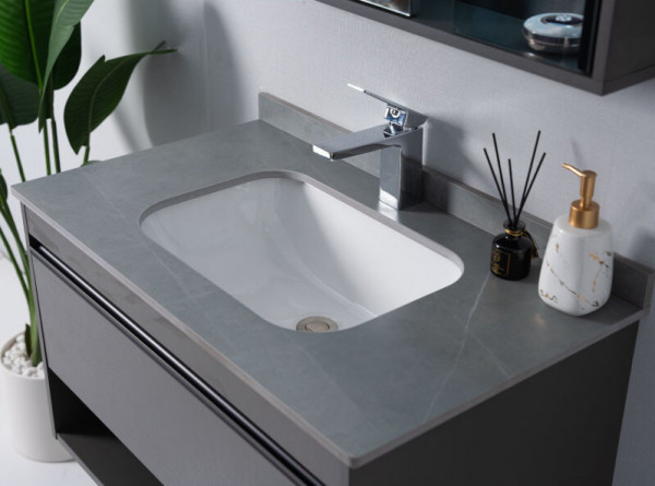 Bộ tủ chậu và tủ gương led size 800mm MOWOEN MW6618-80