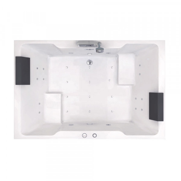 Bồn tắm đặt sàn massage 1.8m gồm vòi MOWOEN MW6018-180.2MS