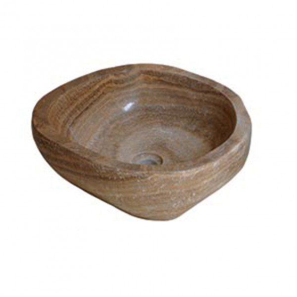 Chậu lavabo đặt bàn Kanly bằng đá ONYX ONY59i