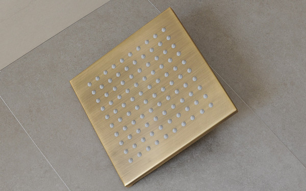 Bát sen vuông bằng đồng Kanly GCK92