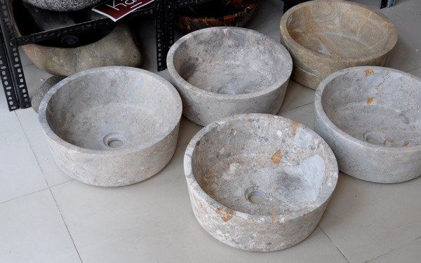 Chậu lavabo đặt bàn Kanly bằng đá tự nhiên MAR7E