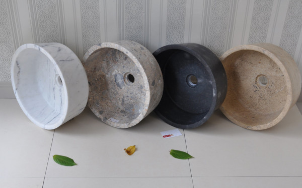 Chậu lavabo đặt bàn Kanly bằng đá tự nhiên MAR7E