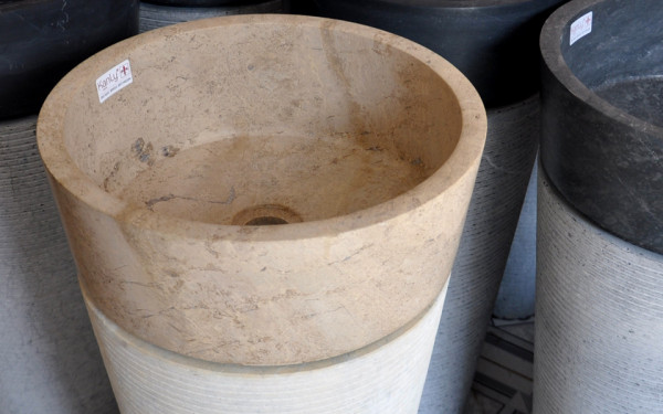 Chậu lavabo đặt bàn Kanly đá tự nhiên MAR72