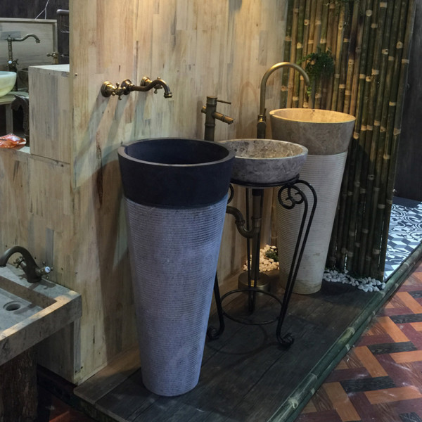 Chậu lavabo đặt bàn Kanly đá tự nhiên MAR72