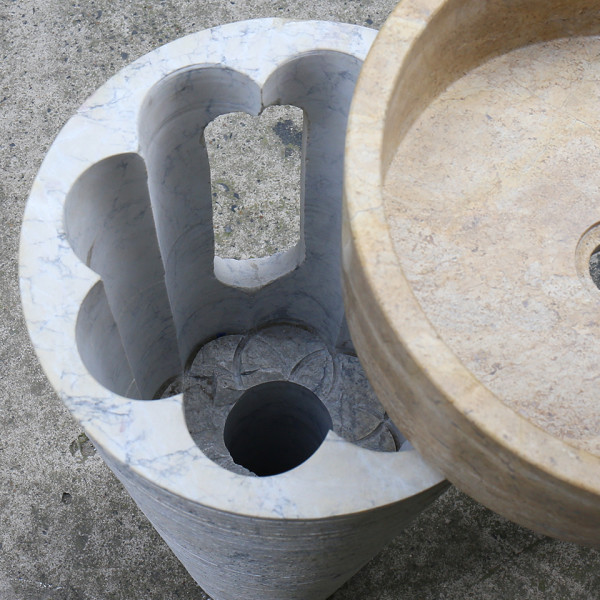 Chậu lavabo đặt bàn Kanly đá tự nhiên MAR72