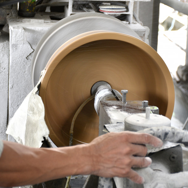 Chậu lavabo đặt bàn Kanly đá Marble Indo tự nhiên MAR71Ci / MAR74Ci