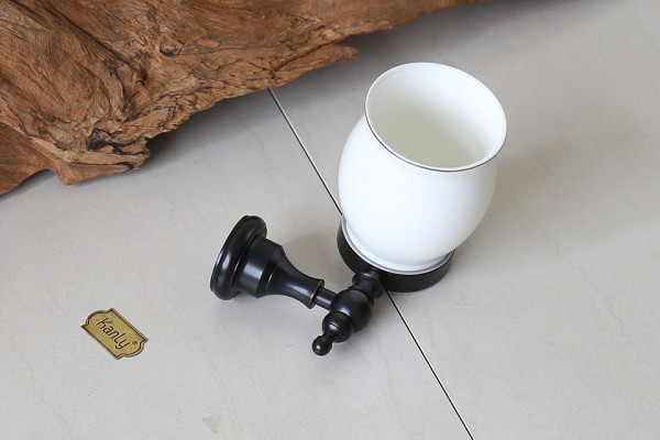 Giá để cốc đơn bằng đồng Kanly GCK07B