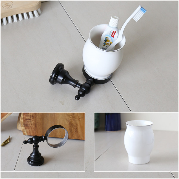 Giá để cốc đơn bằng đồng Kanly GCK07B