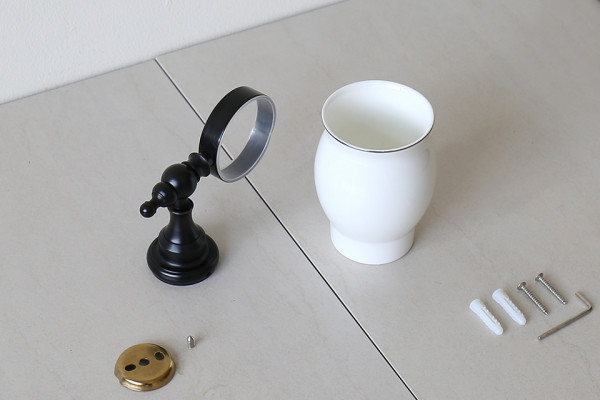 Giá để cốc đơn bằng đồng Kanly GCK07B