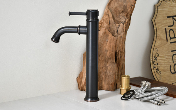 Vòi chậu lavabo nóng lạnh bằng đồng Kanly GCA20B/V20B