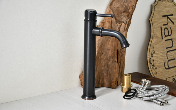 Vòi chậu lavabo nóng lạnh bằng đồng Kanly GCA20B/V20B