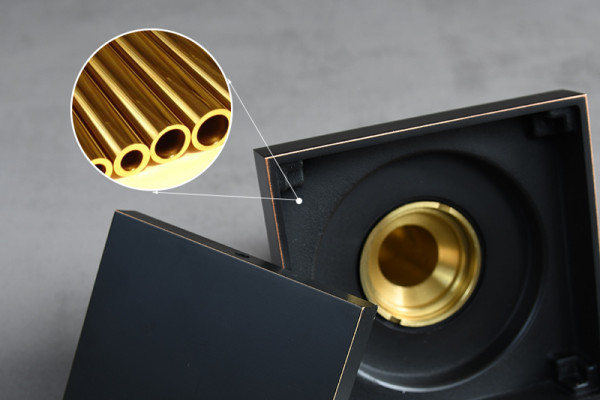 Phễu thoát sàn bằng đồng 10x10cm Kanly GCP10B