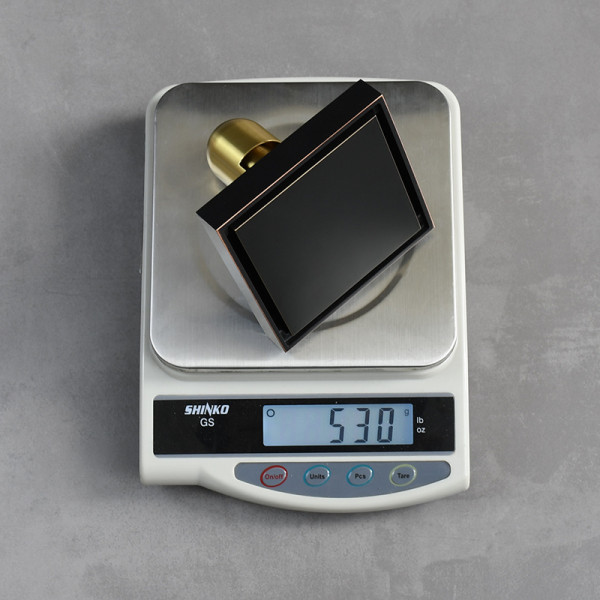 Phễu thoát sàn bằng đồng 10x10cm Kanly GCP10B