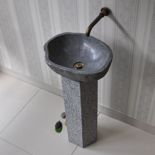 Trụ để lavabo bằng đá Kanly TD17V