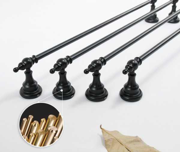 Thanh treo đơn bằng đồng Kanly GCK11B