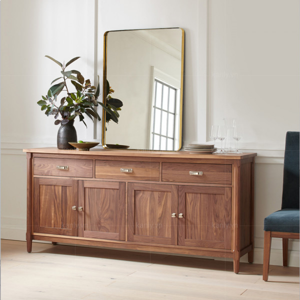 Gương soi tròn khung bằng đồng 50x70cm Kanly PK11.02