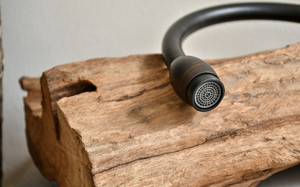 Vòi rửa bát nóng lạnh bằng đồng Kanly GCC01B