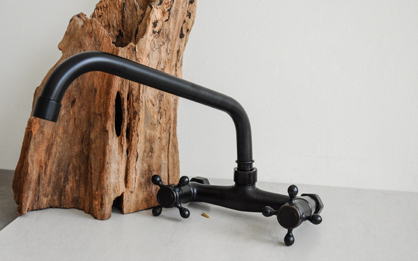 Vòi rửa bát nóng lạnh bằng đồng Kanly GCC01B