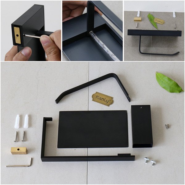 Móc treo giấy vệ sinh Kanly GCK033B / GCK033