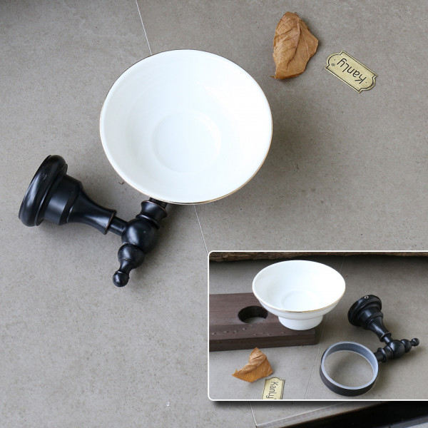 Giá để xà phòng bằng đồng Kanly GCK04B