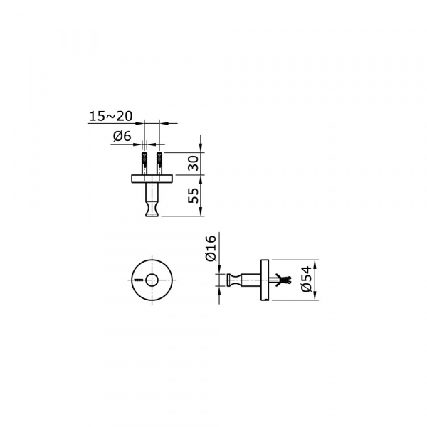 Móc áo TOTO TX704AJ