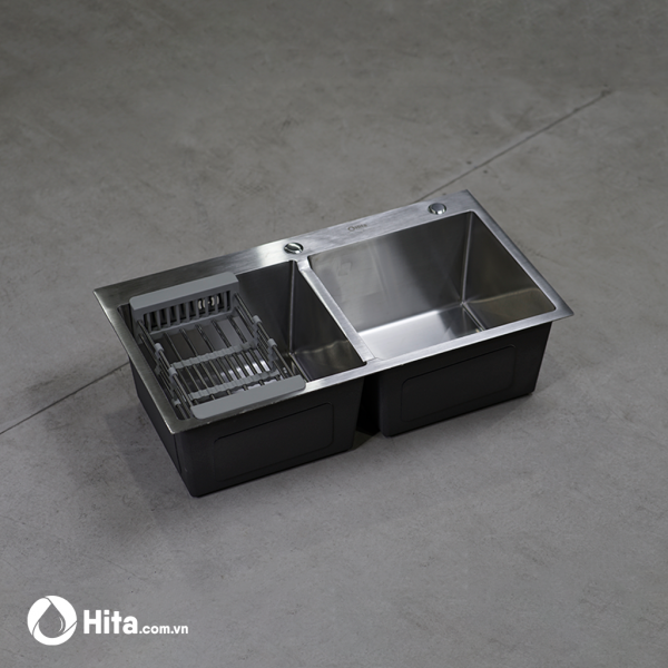 Chậu Rửa Chén 2 Hố 82x45cm HITA HD8245D