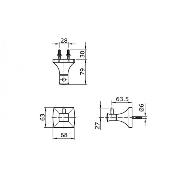 Móc áo TOTO TX704AW