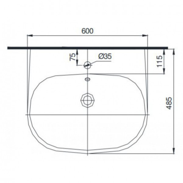 Chậu lavabo treo tường TOTO LW196K LW196HFKH TX801LN chân lửng
