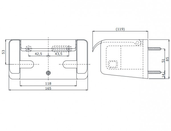 Lô giấy vệ sinh TOTO DS708PS