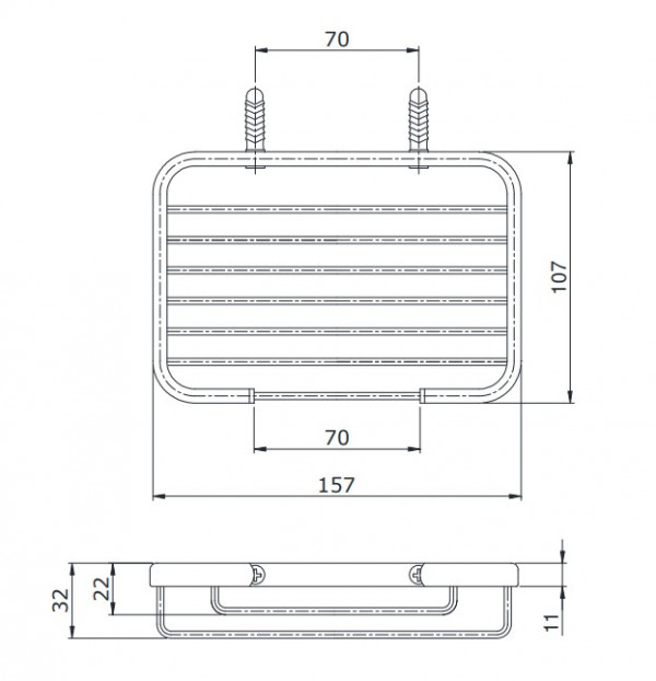 Lô xà bông TOTO TX2BV1B