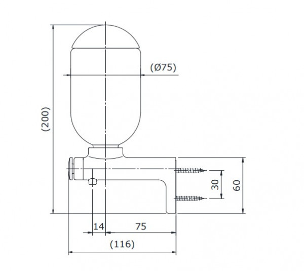 Hộp đựng xà phòng TOTO TS125R dạng nhấn treo tường