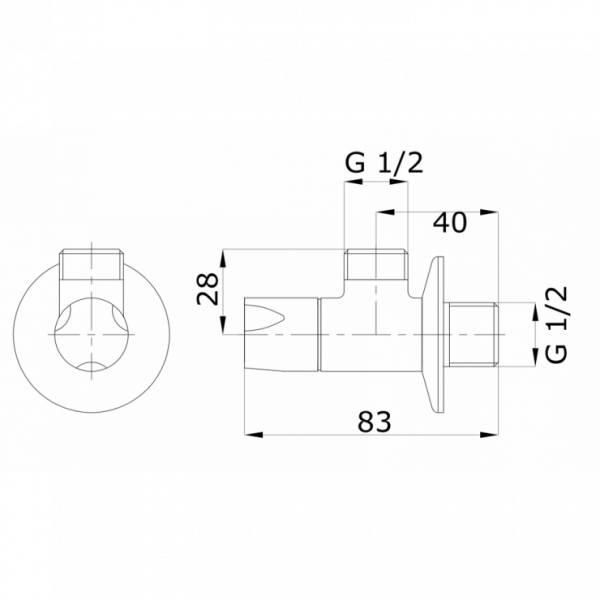 Van khóa TOTO HAP004A