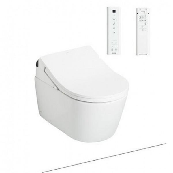 Bồn cầu treo tường điện tử RX (giấu dây) xả tự động TOTO CW542HME5U TCF795C2Z WH172AAT MB175M