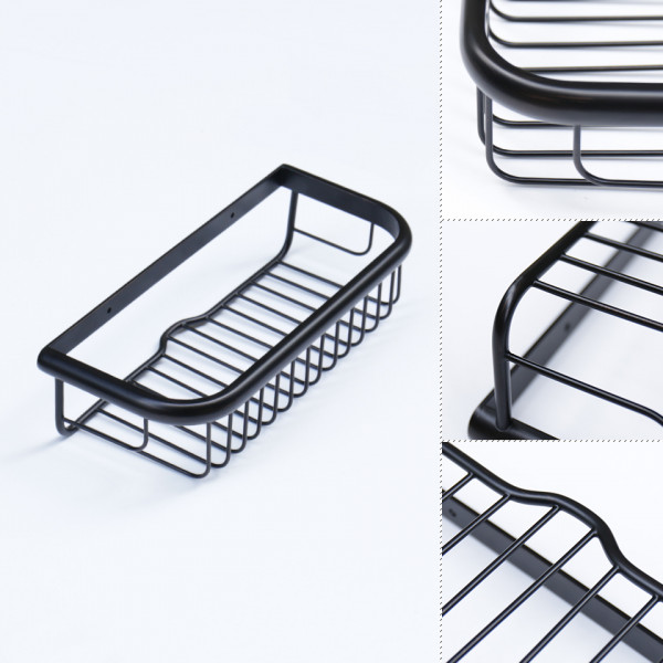 Kệ treo góc nhà tắm bằng đồng Kanly GCK29/29B