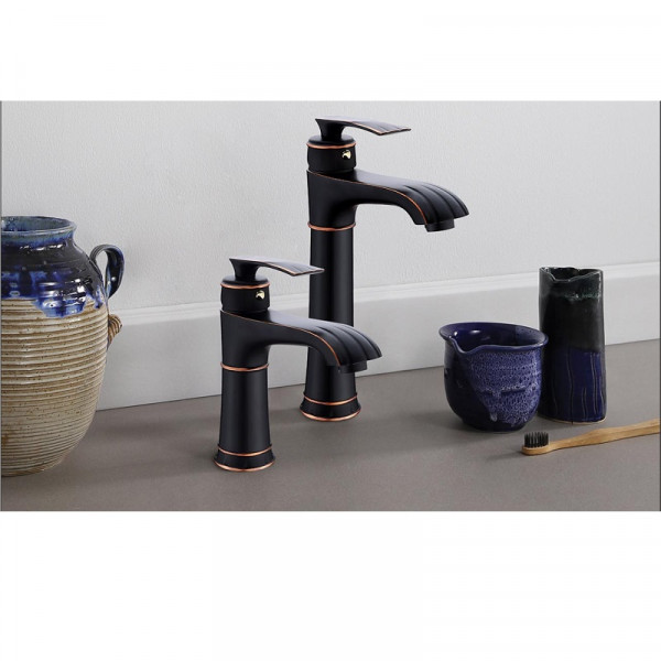 Vòi lavabo nóng lạnh bằng đồng Kanly GCA41B/V41B