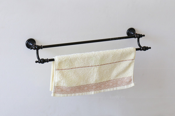 Thanh treo khăn tắm bằng đồng Kanly GCK12