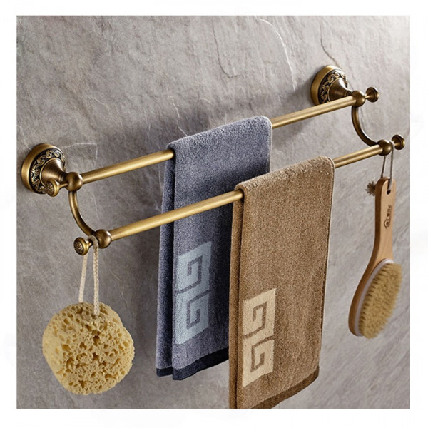 Thanh treo khăn bằng đồng Kanly GCH12