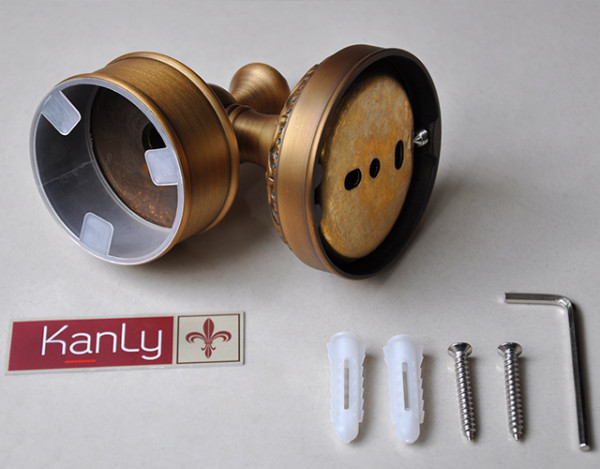 Giá để cốc đơn bằng đồng Kanly GCH07