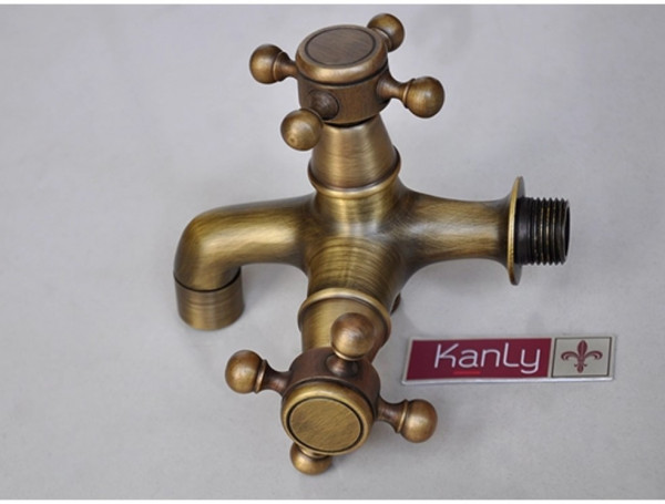 Bộ sen tắm lạnh bằng đồng Kanly GCS15