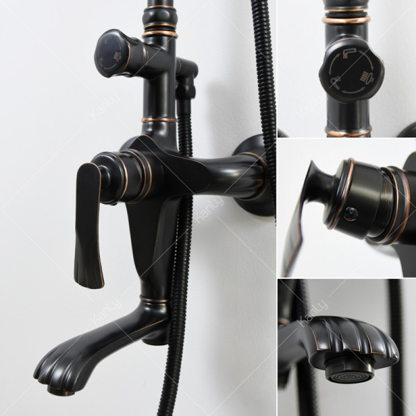 Bộ sen cây tắm đứng nóng lạnh Kanly GCS13B