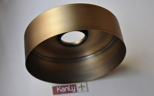 Vòi xả bồn đặt sàn nóng lạnh bằng đồng Kanly GCAH6