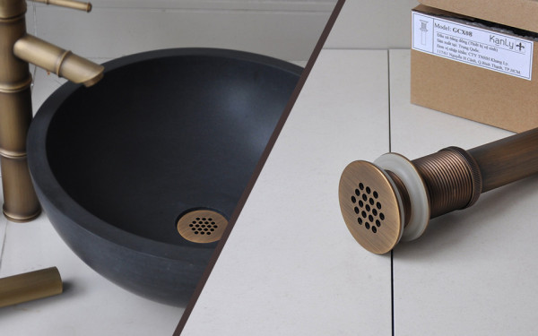 Đầu xả lavabo Kanly GCX06