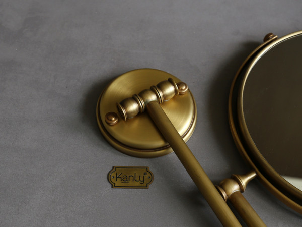 Gương soi bằng đồng xoay 180 độ Kanly GCK18