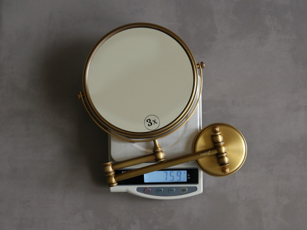 Gương soi bằng đồng xoay 180 độ Kanly GCK18