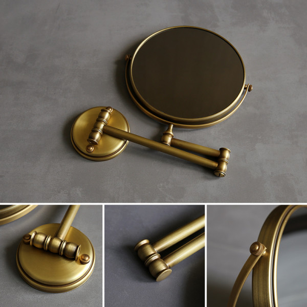 Gương soi bằng đồng xoay 180 độ Kanly GCK18