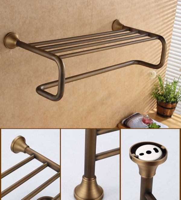 Thanh treo khăn tắm bằng đồng Kanly GCK13