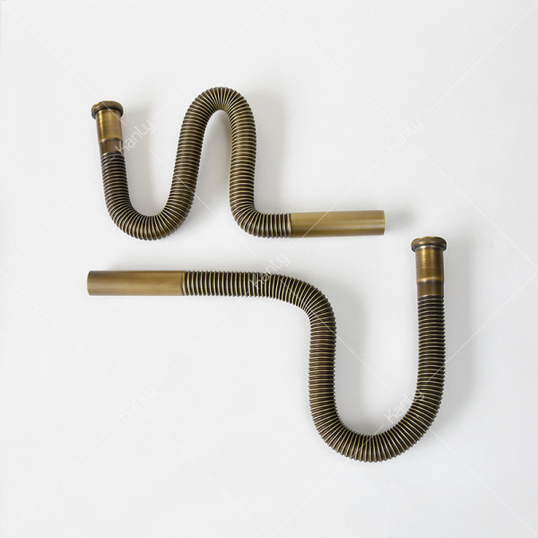 Ống co P ruột gà bằng đồng Kanly GCP06G