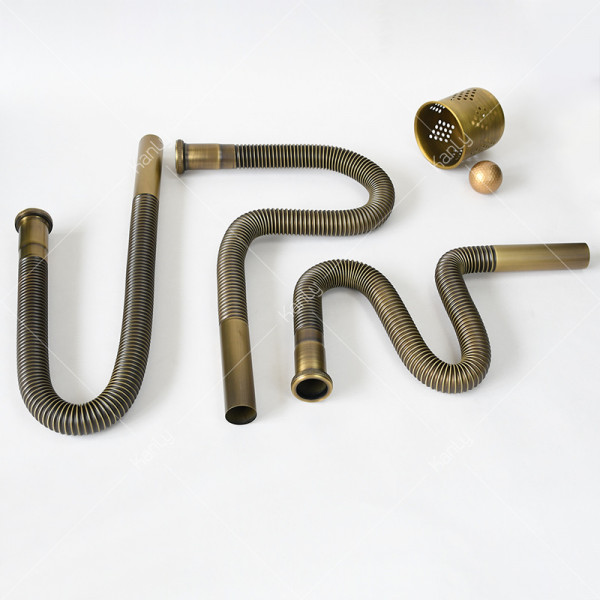 Ống co P ruột gà bằng đồng Kanly GCP06G