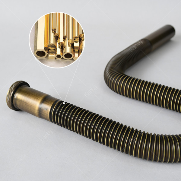 Ống co P ruột gà bằng đồng Kanly GCP06G