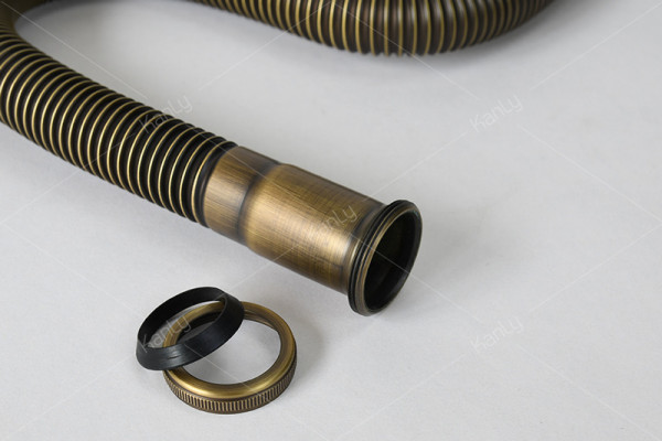 Ống co P ruột gà bằng đồng Kanly GCP06G